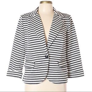 Striped Blazer